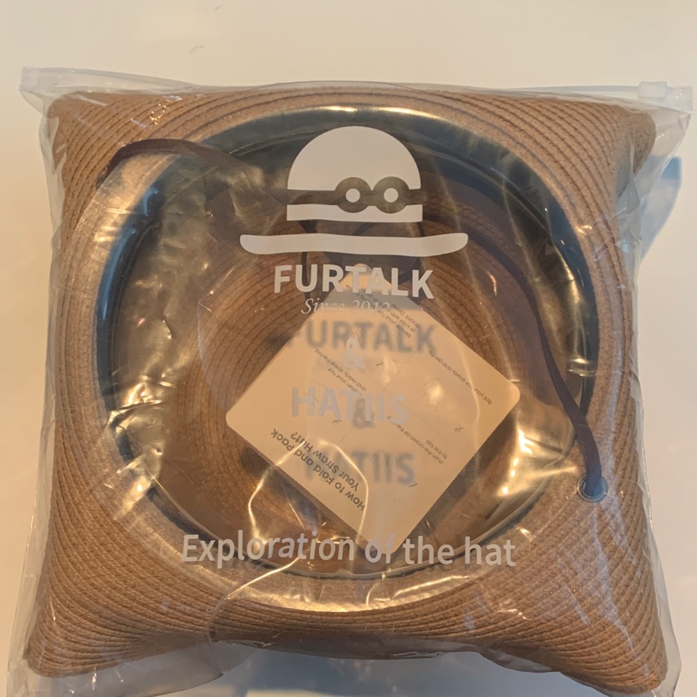 Furtalk Women's Tan Hat